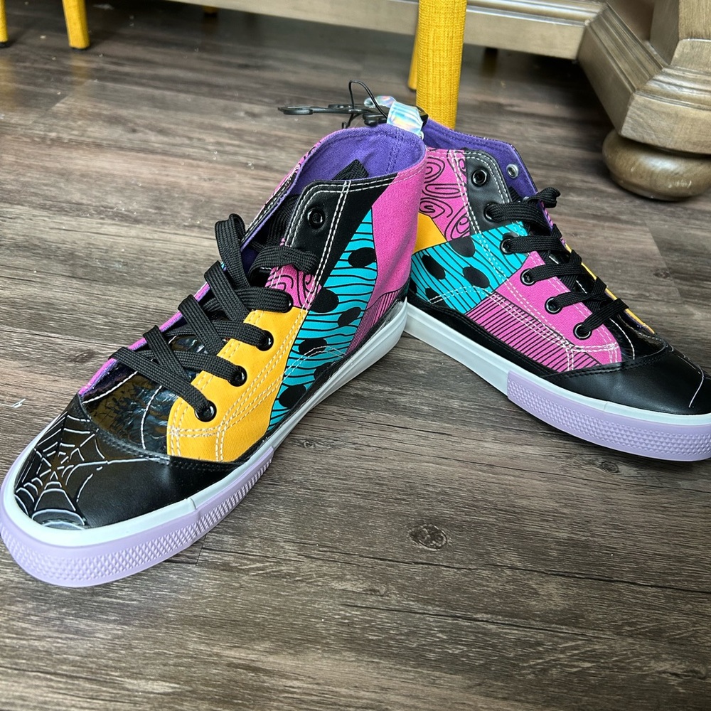 Women's Disney Nightmare Before Christmas High Top Lace Up sneaker